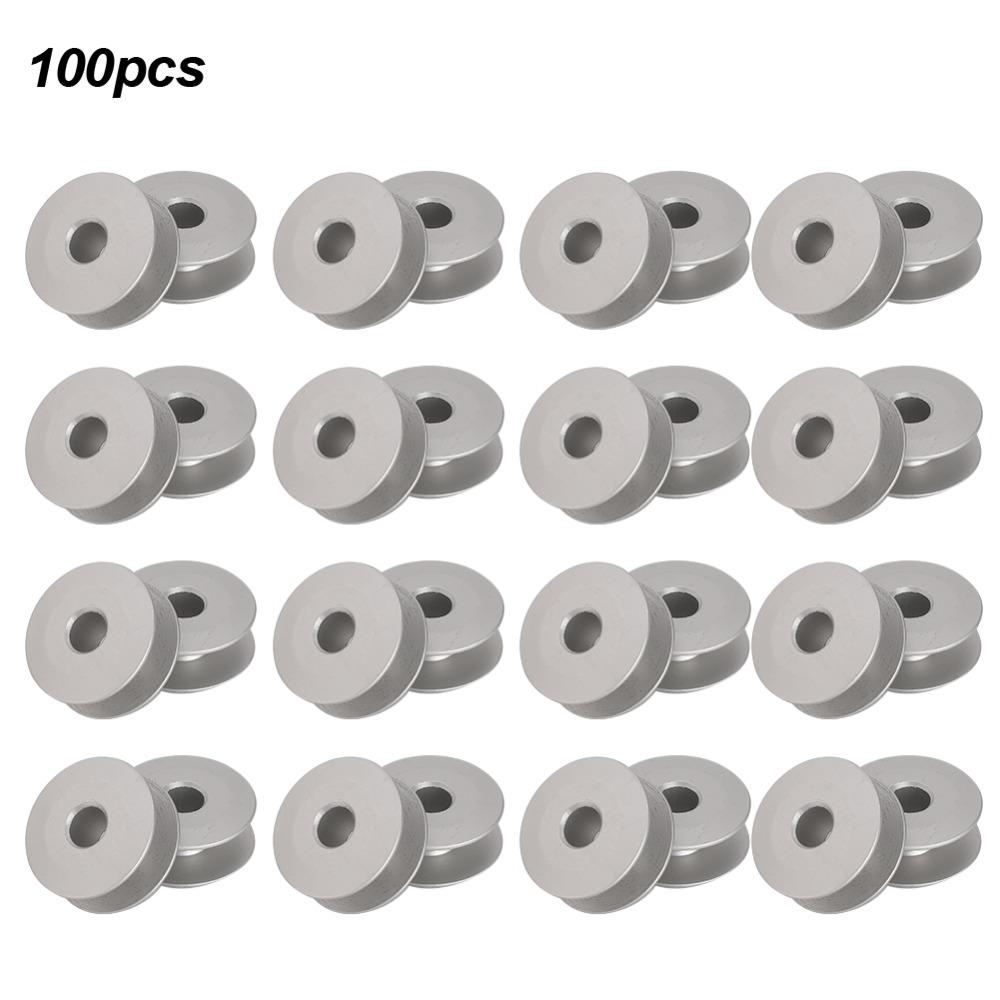 Aluminum Metal Bobbins Sturdy Heavy Duty Sewing Machine Bobbins Industrial Precision Replacement Bobbins Industrial Sewing