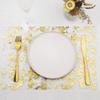 11 In Wide Sequin Glitter Table Runner Metallic Mesh Gold Fabric for Table Decor Christmas Wedding Birthday Supplies Decorations