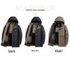 Dad's Winter Graphene Heated Cotton Jacket with Detachable Hood - Men's M2853