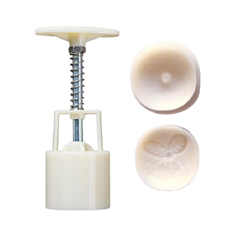 50g Cute Orange Shape Plastic Mooncake Mold Mooncake Mold DIY Baking Accessories 1