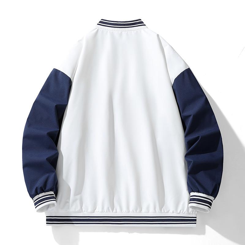 Jacket Men's High Street Baseball Uniform Group Loose Men's and Women's Autumn Lovers Casual Joker Men's Jacket Coat.
