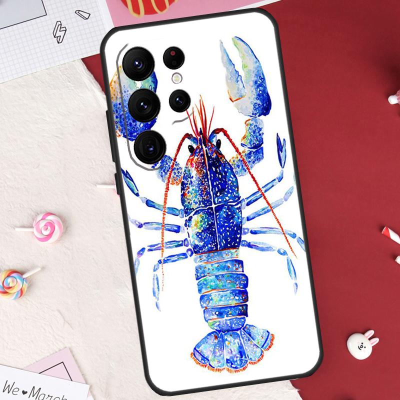 

Animal Lobster Classic Case For Samsung Galaxy S26 Ultra S20 S21 S22 S23 S24 S25 Ultra S10 Plus S25 FE Cover Shell Galaxy S25Ultra