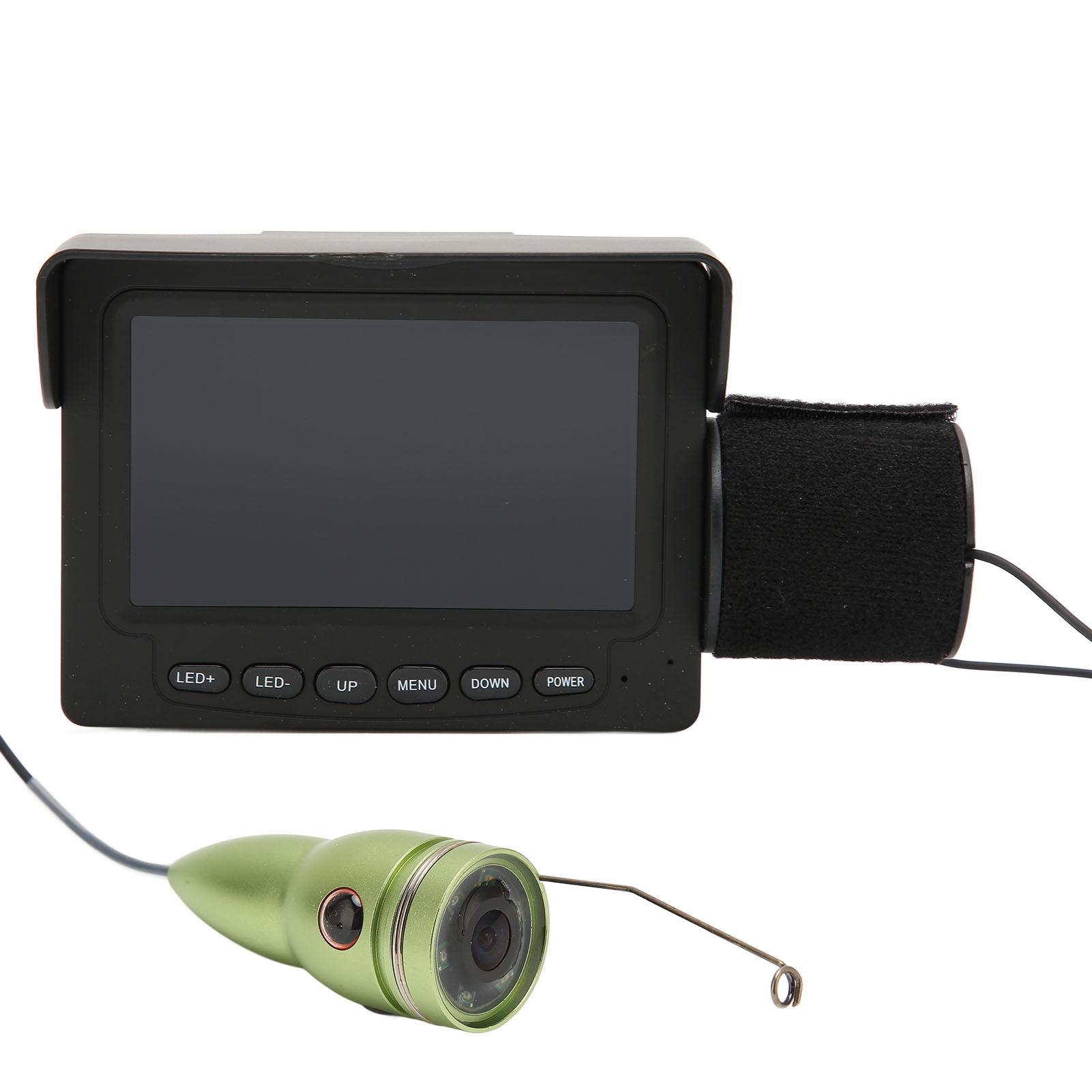 

Рыболовная камера 4,3-дюймовый дисплей HD IP68 Водонепроницаемый 5 уровней яркости Подводный эхолот для рыб с 15M