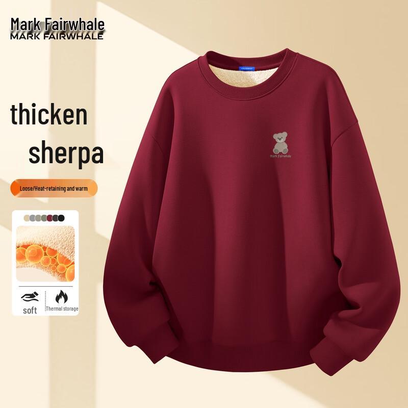 

Mark Fairwhale Men s 2025 Lamb Wool Lined Sweatshirt XL