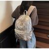 Quilted Backpack Casual Lightweight Daily Use Backpack for Women Fashion Quilted Design Ideal for School Commute Travel and Everyday Outings