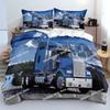Truck Kenworth 3D Printed Duvet Cover Pillowcase Bedding Set Twin Full King For Kids Adults Bedroom