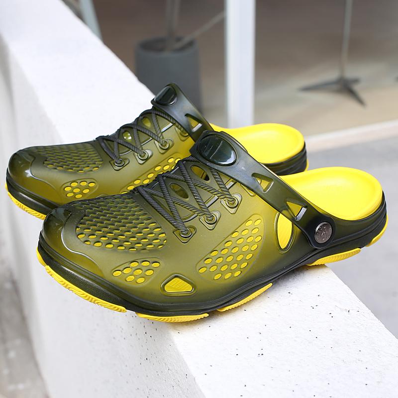Hole Shoes Sandals and Slippers Mens Shoes Beach Shoes