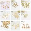 Wholesale 14k Gold Plated Brass Metal Ball Head Pin For Jewelry Making Beading Pins Findings Supplies DIY Make Jewelry