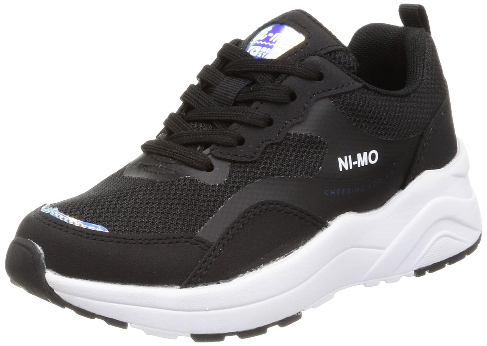 

Кроссовки для девочек Moonstar NM J086 2E, Черные, 20.0 см, чёрный