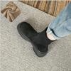 Retro Versatile Size Girls - Martin Boots Short Boots Women's Suede Boots Women's Skinny Boots