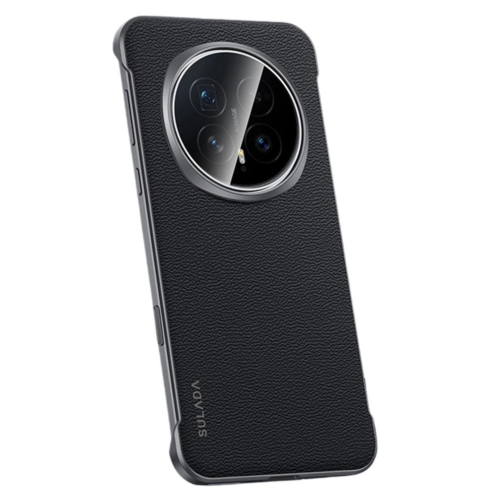 

SULADA For Honor Magic8 5G Case Genuine Cow Leather Frameless Phone Back Cover