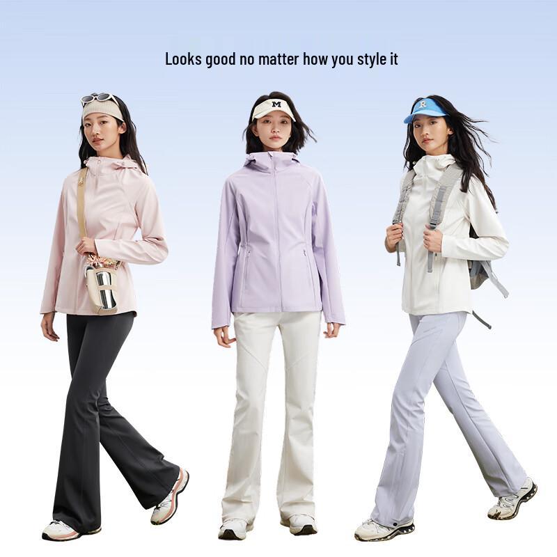 MOLY VIVI Women's Fleece-Lined Soft Shell Jacket