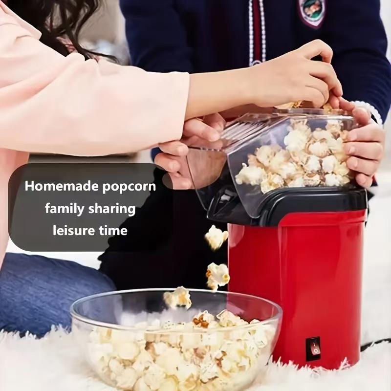 Automatic Hot Air Popcorn Maker for Kids - Mini Household Machine