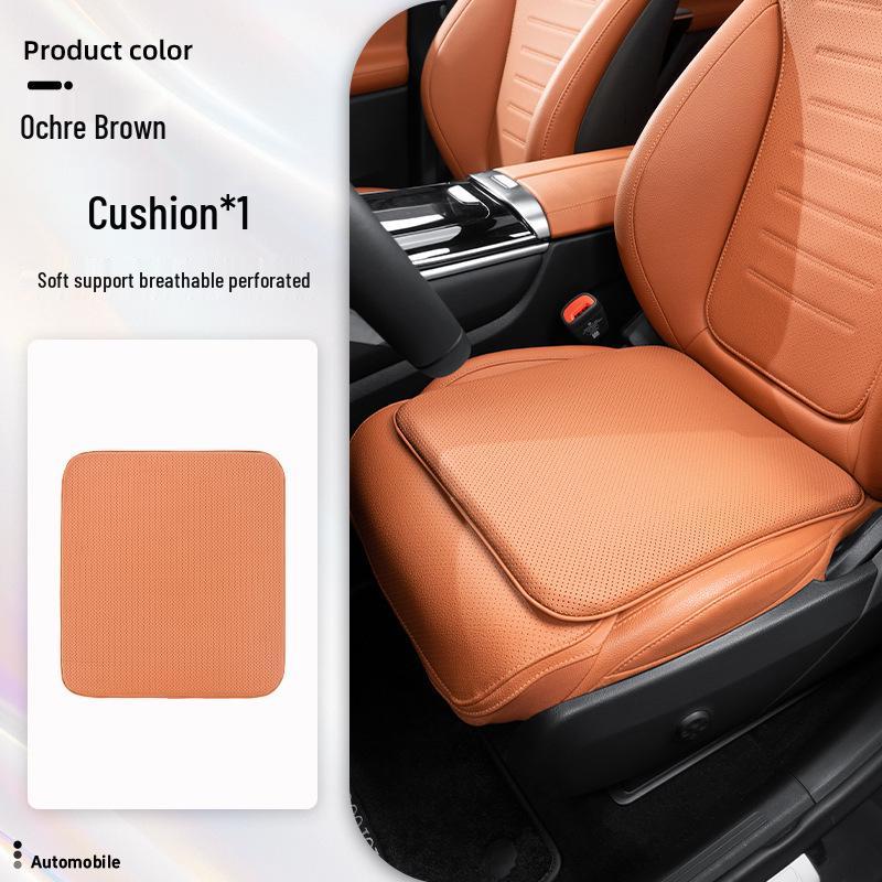 Luxurious Breathable Neck and Lumbar Seat Cushion Set for Maybach