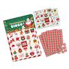 34 Christmas Themed Bingo Cards For 24 People Group Games Party Supplies Family Gathering Interactive Paper Game