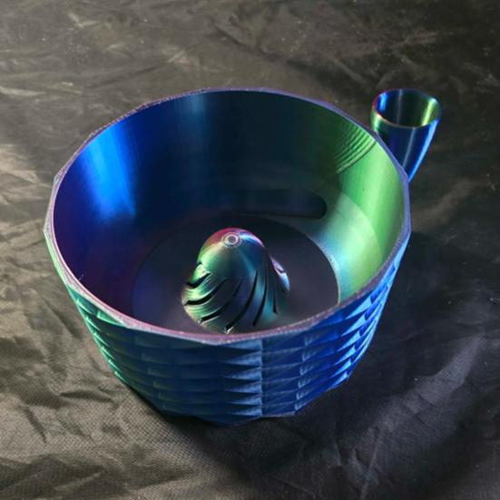 Turbo Fruit Washing Bowl 3D Printed Vegetables Cleaning Bowl with Strainer Fruit Washing Basket Basin for Berry