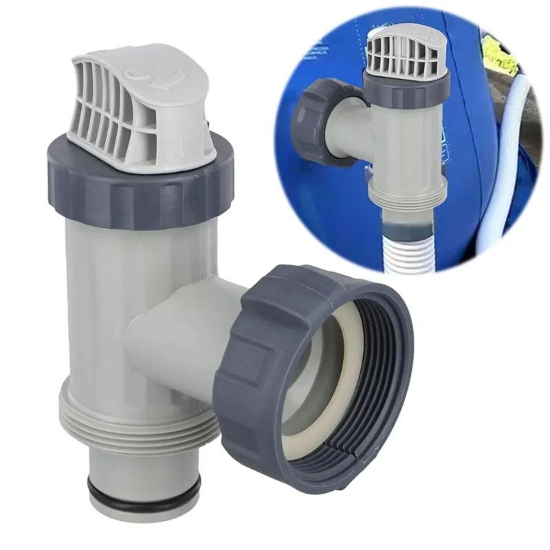 Pool Hose Plunger Valved Kit Filter Maintenance Water Control Above Ground Pool Pump for 26301T 26323CA 26331CA 26341W
