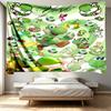 Yoshi Print Tapestry - Portable Wall Decor Cloth, for Home, Dorm, Travel, Bedroom, Living Room - Ideal Birthday Housewarming Gift