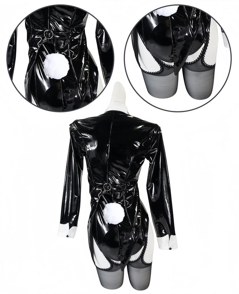 [NOKIJP] Kitagawa Marin Bunny Girl Cosplay Costume, Kise Koi (Dress-Up Doll Wa Koi Wo Suru) Anime Costume Set (Kitagawa Marin Bunny Girl, XXL)