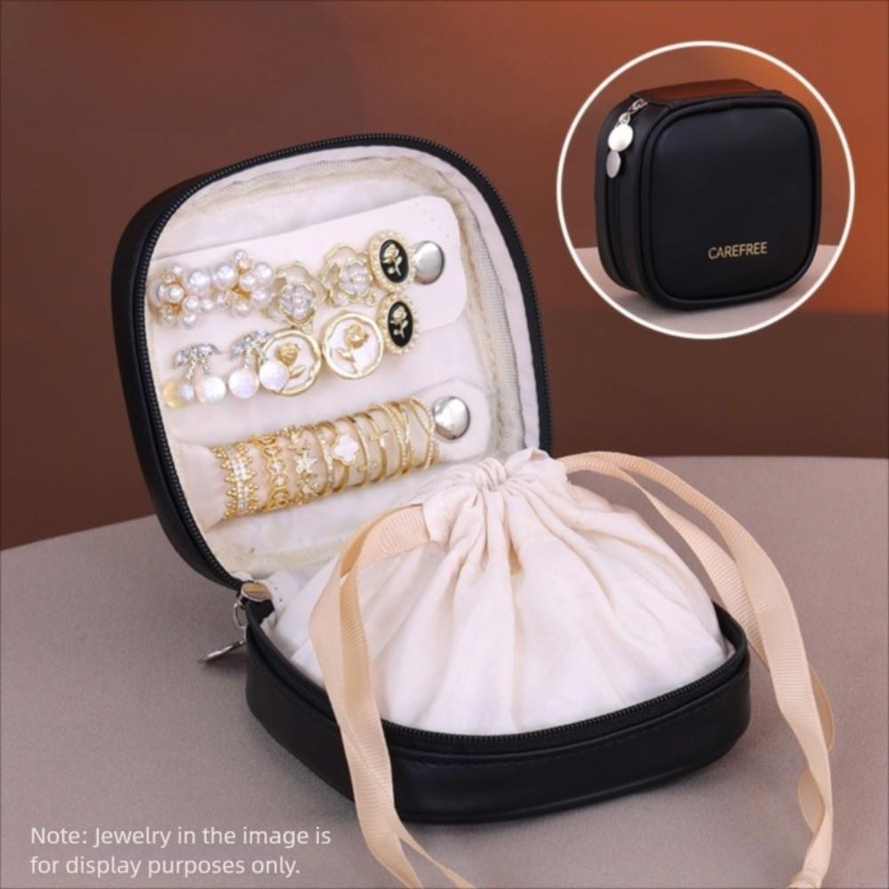 Organizer Travel Earrings Ring Sorting Bag Packing Bag Drawstring Storage Bag  Girls