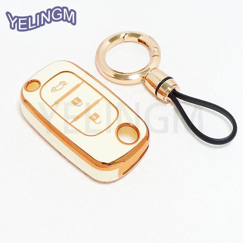 Tpu Key Case Cover 3 Buttons For Lada Vesta Granta Xray Kalina Priora Sedan Sport For Renault Fluence Clio Megane For Mercedes