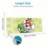 Diddl Large Size Mouse Pad Large Gaming Table Cushion Non-slip Laptop Tablet Big Mousepad XXL Mat Mini PC Playmat With Lock edge