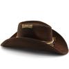 Distressed Western Cowboy Hat Wide Brim Sun Protection Gentleman Hat