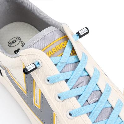 Cordones sin cordones a la moda, cordones elásticos, zapatillas de deporte, cordones de zapatos planos sin corbatas, cordones rápidos para niños y adultos, talla única para todos los zapatos