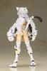 Kotobukiya Frame Arms Girl Durga I Armor 160mm Plastic Model Kit (Cat Ver.) - Approx. Tall, Non-scale