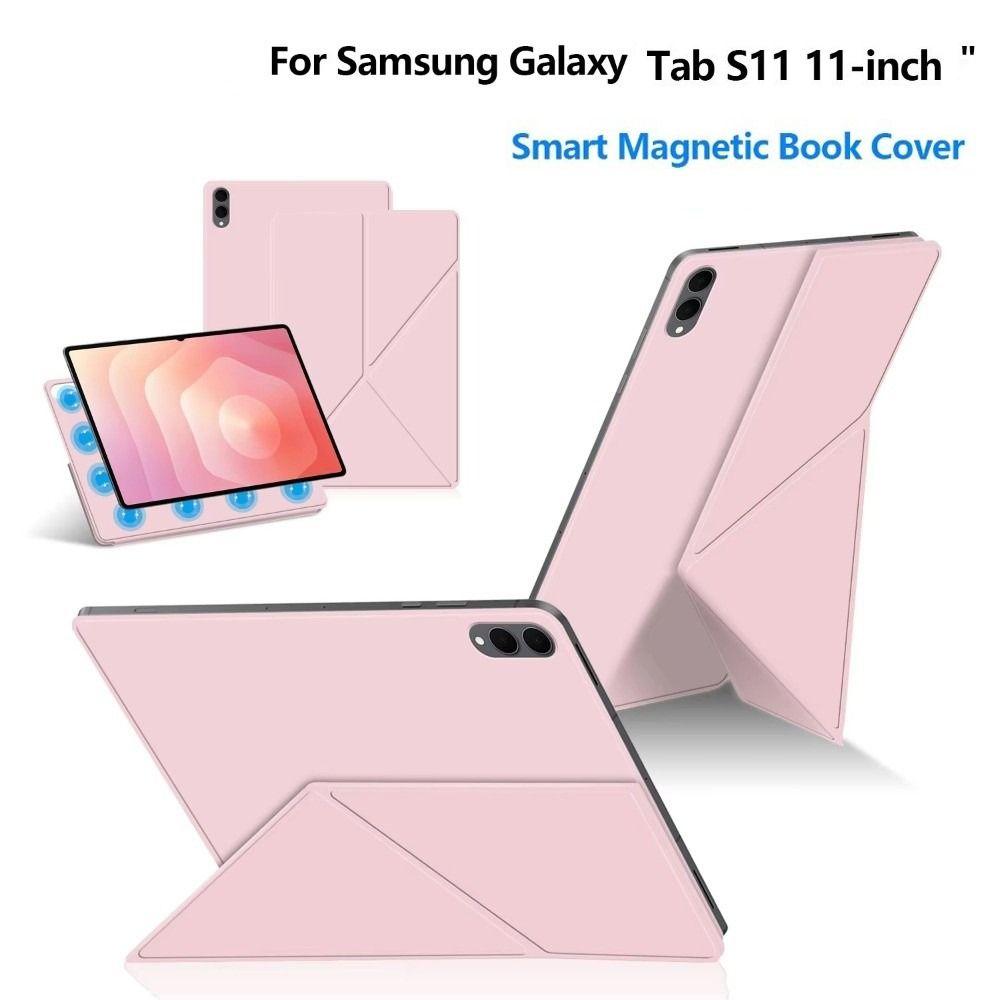 Book Style Smart Cover 11-inch Protective Cover for Samsung Galaxy Tab S11 Tablet Protection