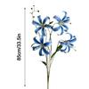 4 Heads Artificial Lilis DIY Flower Floral Arrangement Simulation Flowers Multicolor Realistic Wedding Bouquet Home Decoration