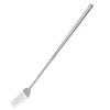 Silver Stainless Telescopic Extendable Fork Dinner Fruit Dessert Long Cutlery Forks BBQ Meat Fork Kitchen Dinnerware Tableware