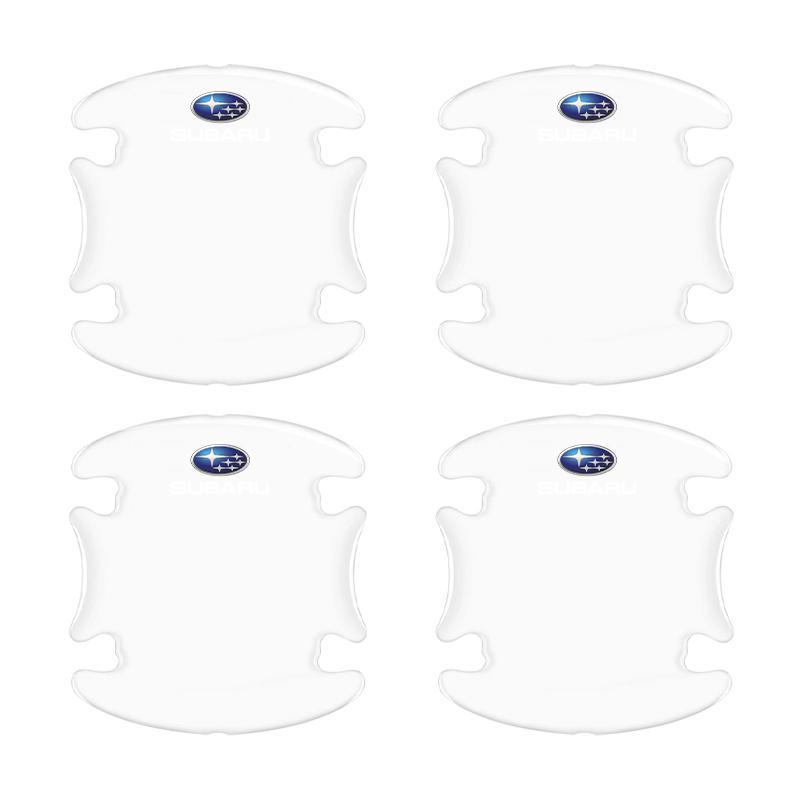 

Захисна смуга від зіткнень для кузова автомобіля, наклейка для захисту від подряпин на чашу ручки дверей автомобіля для Subaru Forester impreza Tribecacar WRC XV, автомобільні аксесуари 4pcs subaru