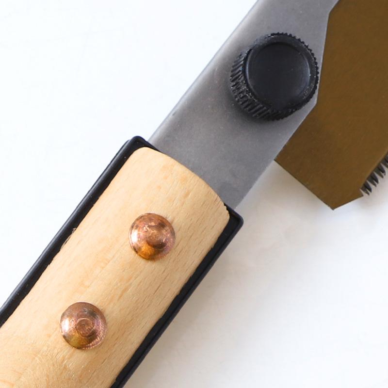 Japanese Hand Saw 7inch Single-Sided Saw SK5 Steel Flexible Blade 22 TPI Pull Saw with Comfortable Wood Handle for Woodworking