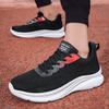 Sneakers women's new spring and autumn breathable mesh shoes flying woven mesh casual couple running shoes