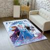 1pc Frozen Pattern Carpet Area Rug Non-slip Carpet Hand Washable Floor Mat Suitable For Living Room Bedroom Home Decor Room Decor Christmas