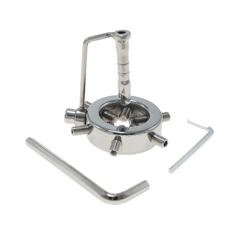 Horse Eye Stick Penis Clip Men's Passion Masturbation Sex Toy Binding Heavy Lantern Ring Chastity Sex Adult Supplies