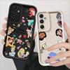 Princess Cute Phone Case for Galaxy A12 A13 A14 4G 5G A13 A22 5G A23 4G 5G A24 4G A32 4G 5G A33 5G A34 5G Matte