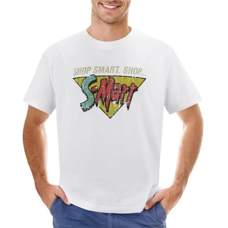 Man T-shirt O-neck Top Teeshirt Shop Smart. Shop S-Mart! T-Shirt Oversized T Shirt Summer Clothes Men's T Shirts