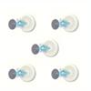 Fashion Style Plastic Magnetic Hook Wall Mount, 7/12 Pieces Strong Magnetic Hanging Bracket for Remote Control Refrigerator and Home Storage Rack