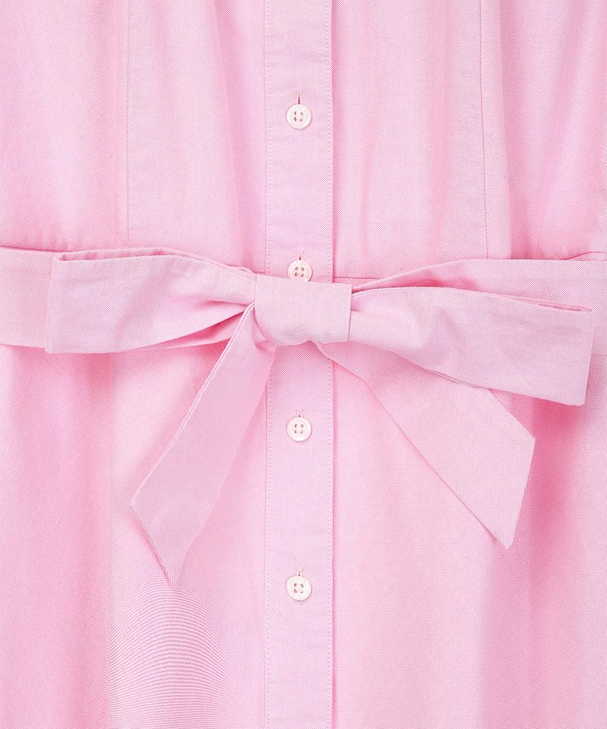 BROOKS BROTHERS Oxford Shirt Dress (Pink) (Bbdzwm7845Ces)