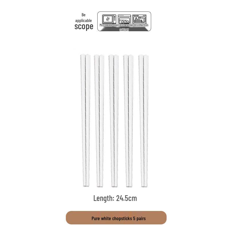 Jingdezhen Nordic Style White Ceramic Chopsticks