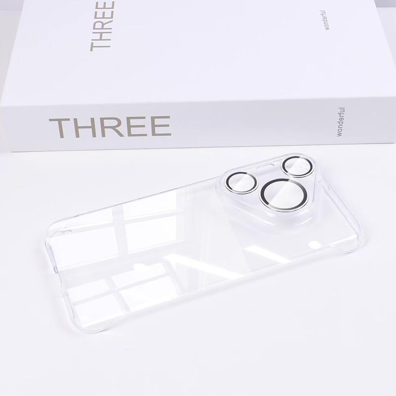 Applicable To Huawei Pura70pro Mobile Phone Case Transparent Borderless Lens All-inclusive Pura70 Anti-drop Protective Case Hard +