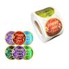 Round Labels Chinese New Year Sticker Candy Sticker Self-Adhesive Sticker Decorative Sticker Party Supplies for New Year