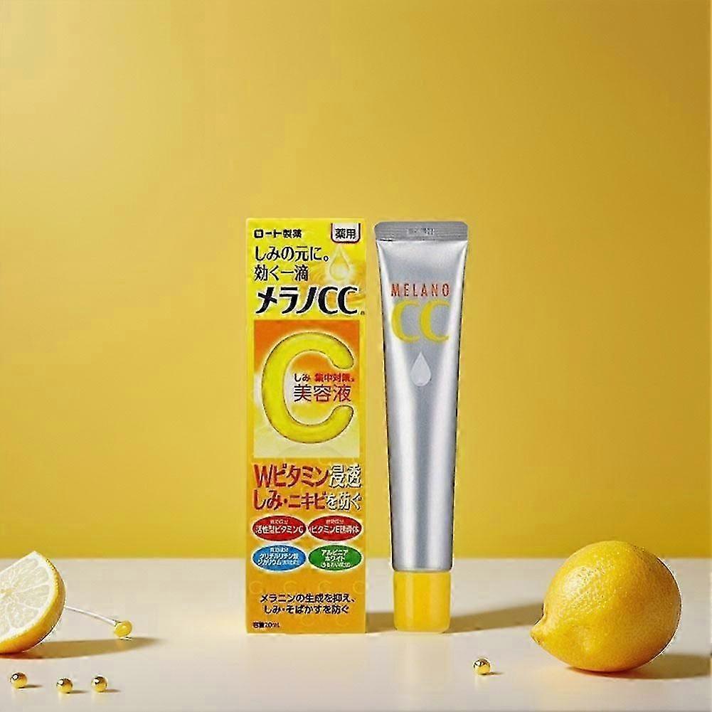 Vitamin C Serum 20ml Brightens Skin Reduces Acne Scars Dark Spots Anti-Aging Facial Serum with Antioxidant Lightweight for All Skin Types