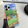 A-Animal C-Crossing Phone Case Corrugated Pattern Phone Case For iPhone 17 Air 16 15 14 13 Plus Pro Max Matte Shockprooof Cover