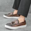 Neue Herren Formelle Designer Quasten Lackschuhe Mode Slipper Loafer Hochzeit Männlich Bürokleidung Lässiges Schuhwerk