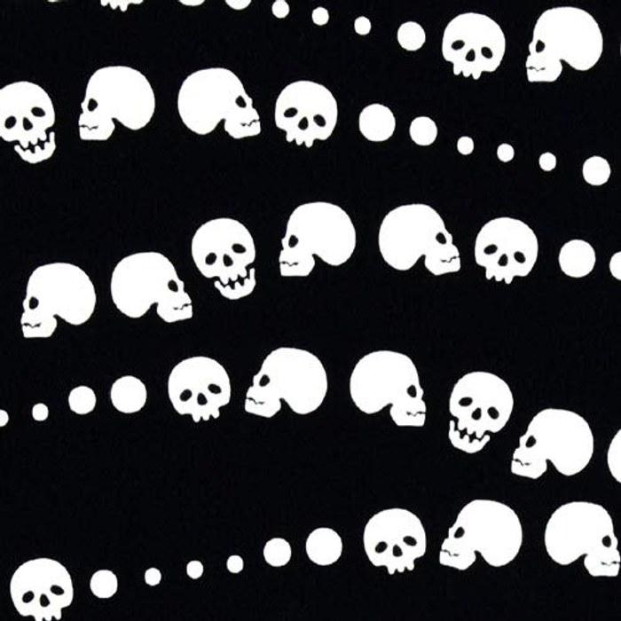 Some no Yasubo Hand Towel "Skull Sway" Pure Cotton, 100% Special Fine, Made in Japan 35cm x 100cm