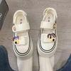 Cartoon shallow canvas shoes new autumn casual niche design sense