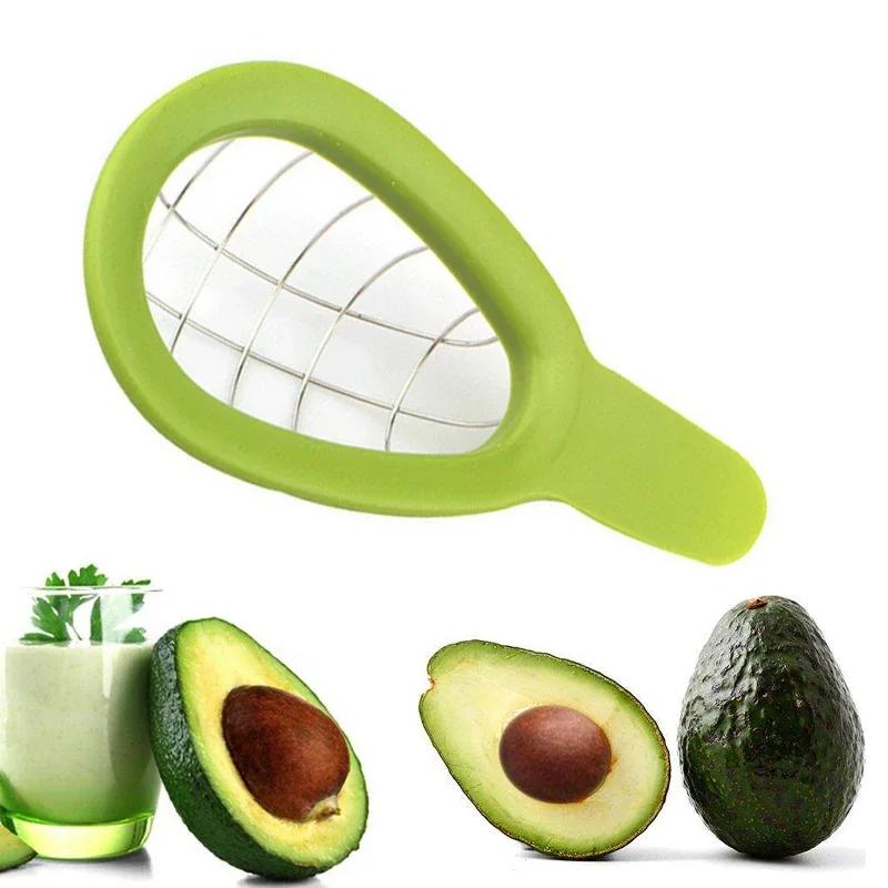 Avocado Dice Cube Stainless Steel Slicer Fruits Melon Cutter Cuber Kitchen Appliances Plastic Handle Gadgets Accessories Tools